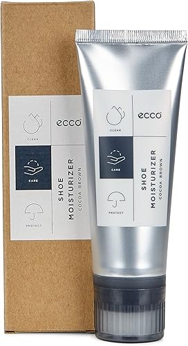 Miniatura 4 de ECCO Esmalte de zapatos crema para cuidado de cuero liso Transparente,Negro,Café,Marrón (Cocoa Brown)