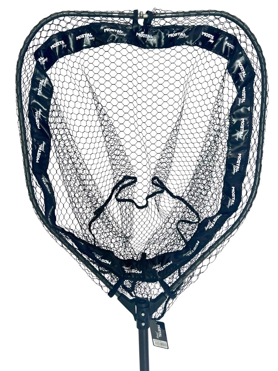 Big Fish Carbon 230 - Retino da pesca gommato per pesci predatori
