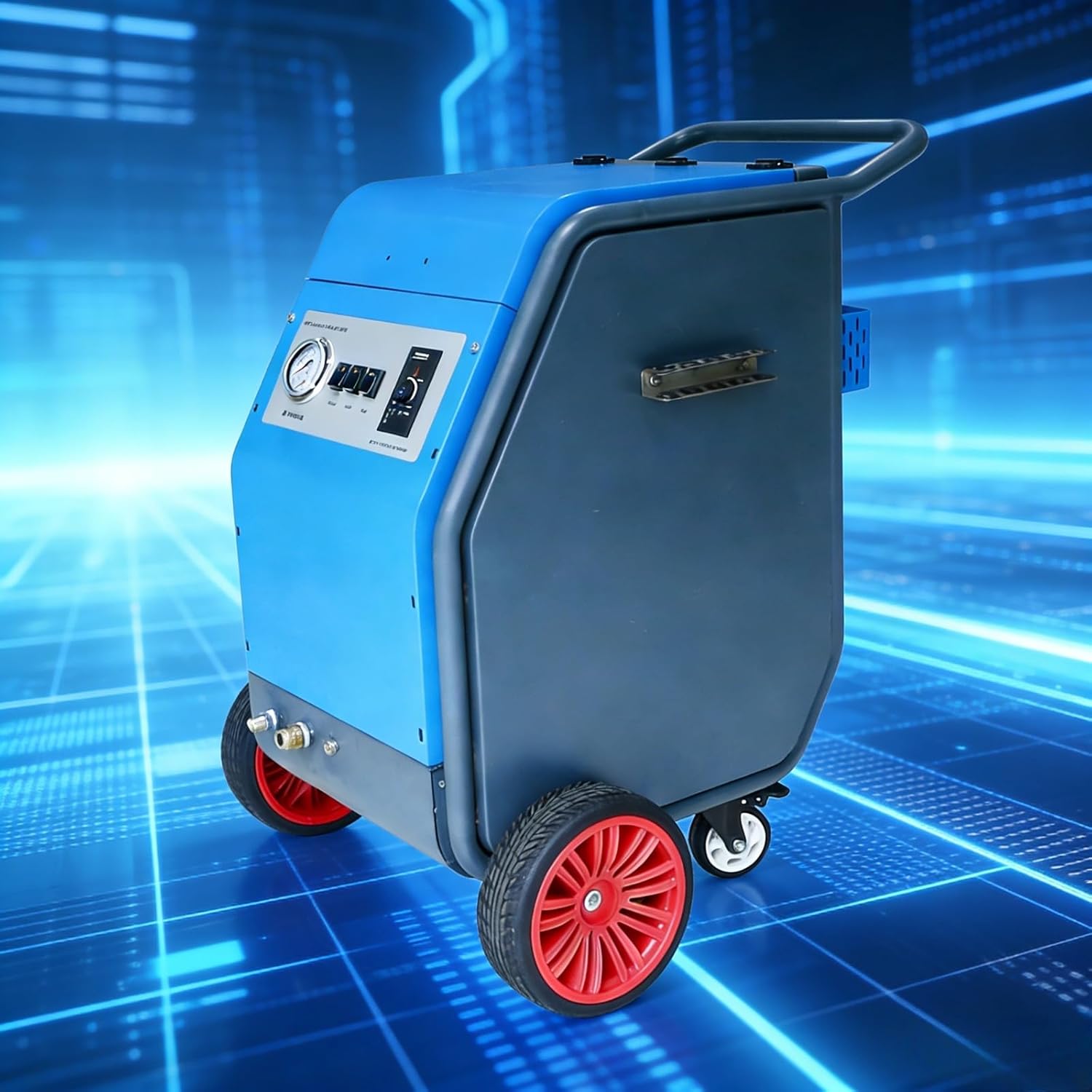 Dry Ice Blasting Machine, Dry Ice Cleaning Machine, Portable Dry Ice Blaster for RV Camper Motorhome Travel Trailer Maintenance Engine Bay Underbelly Rust Grease Black Tank Cleaning