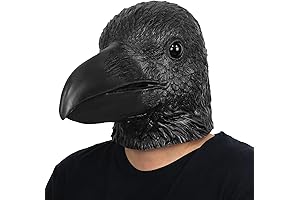 Black Crow Mask: A Haunting Masterpiece for Costume and Cosplay