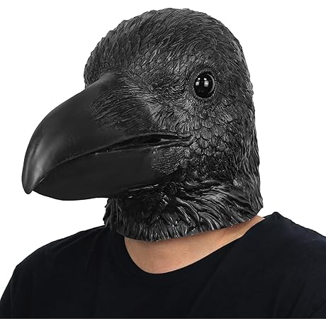 Black Crow Mask: A Haunting Masterpiece for Costume and Cosplay