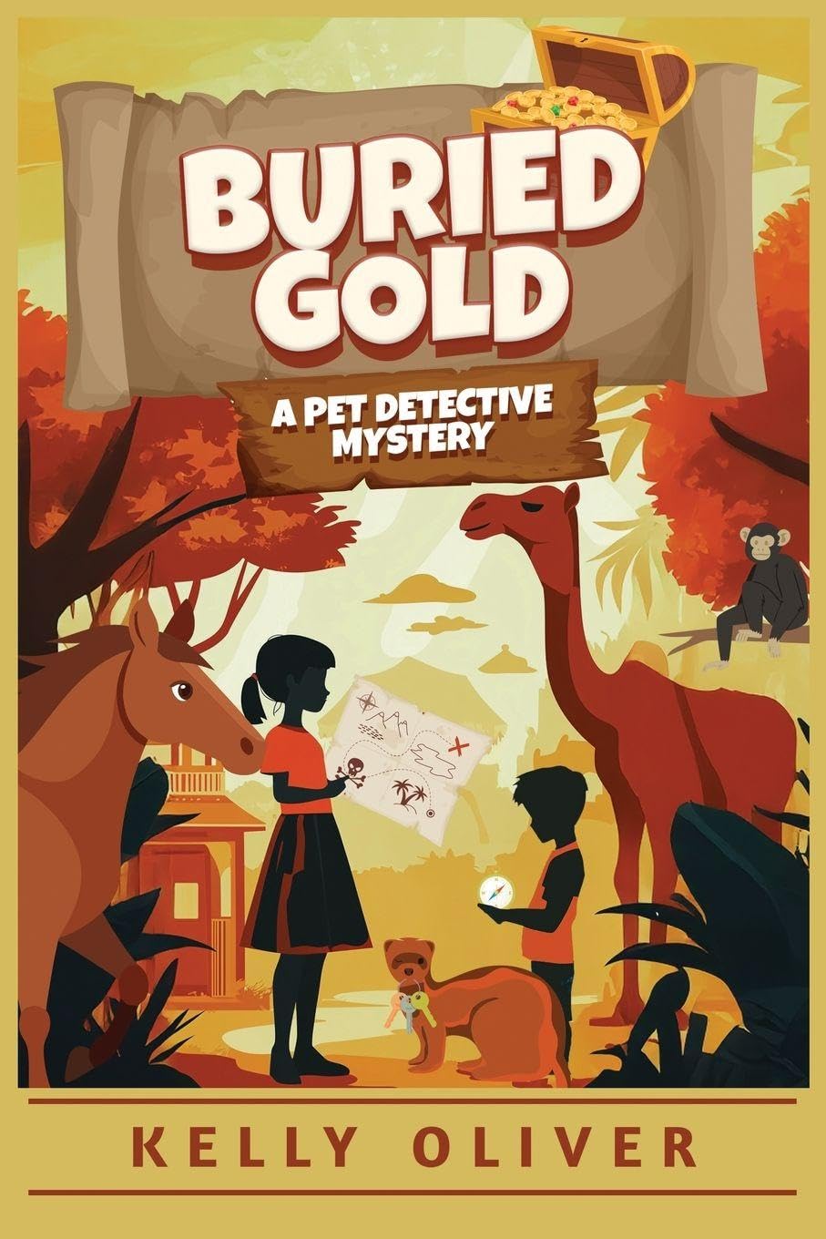 Buried Gold, A Fun-Filled Mystery for Kids: A Pet Detective Mystery: 4