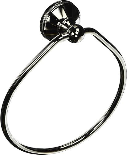 ROHL U.6634PN Perrin & Rowe® Georgian Era Wall Mount 7" Towel Ring