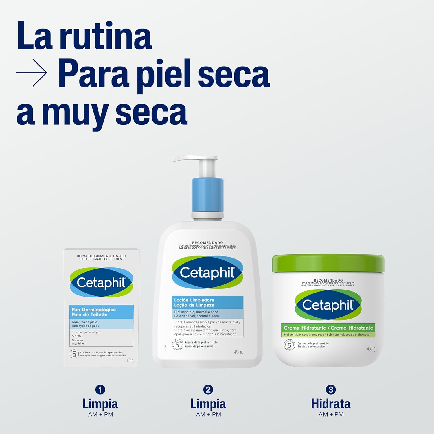 Cetaphil Face & Body Moisturizer, Hydrating Moisturizing Cream for Dry to Very Dry, Sensitive Skin, NEW 16 oz, Fragrance Free, Non-Comedogenic, Non-Greasy - Image 4