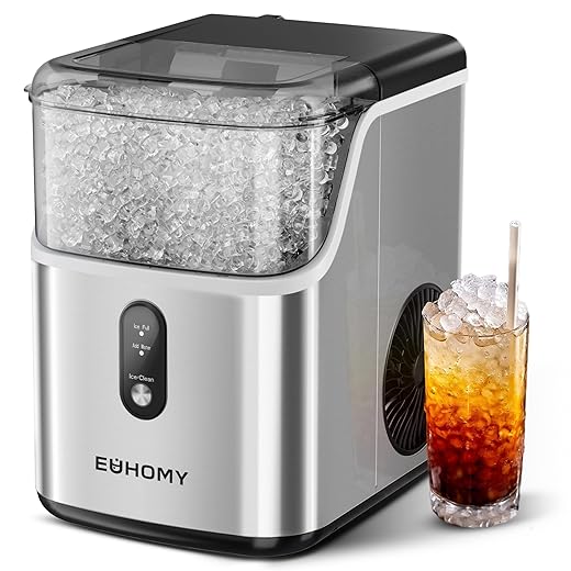 EUHOMY Countertop Nugget Ice Maker