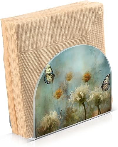 Miniatura 2 de Acrylic Napkin Holder - PaperTowel Holder in Clear - Modern Decorative Guest Napkin Holder for Home Kitchen Dining Party Tables Restaurant