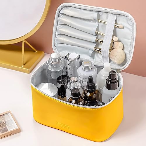 Miniatura 2 de Bolsa organizadora de maquillaje para mujer, bolsa de cosméticos resistente al agua para niñas, bolsa de maquillaje de viaje para accesorios,