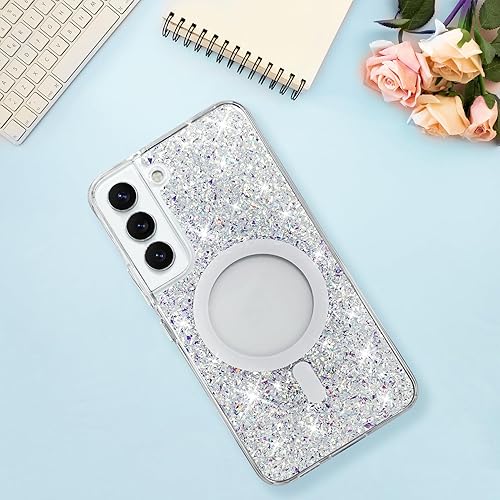 Miniatura 6 de Bonoma Funda compatible con Samsung Galaxy S21 Ultra Love Heart Plating electrochapado elegante funda protectora de cámara de TPU suave a prueba de