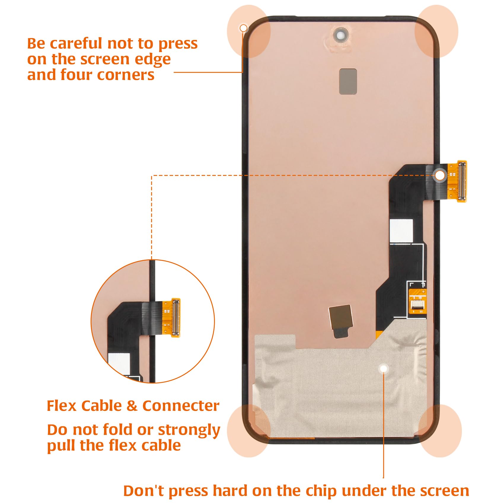 Amazon.co.jp: Olivechard オリジナル Google Pixel 8a OLED