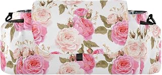 FRODOTGV Roses Flower Pink Floral stroller organizer with cup holders stroller caddy bag accesories accesorios para carros de bebe