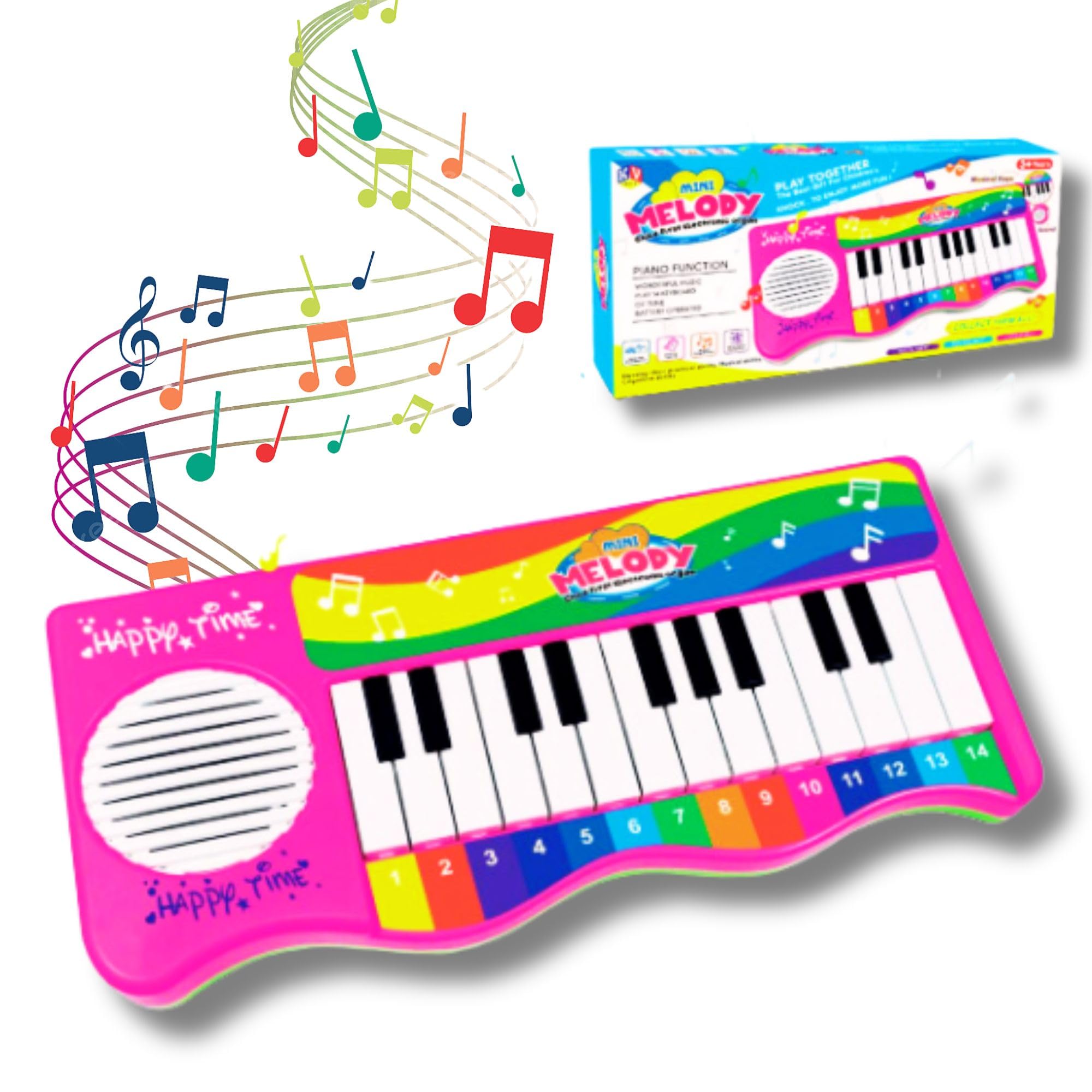 Mallexo Small Melody Piano Set for Girls and Boys Portable 23 Keys & Melody Sound Mini Keyboard Piano Musical Toys for Babies Kids, 3+ Years Birthday Gifts Small Musical Instrument Toys Piyano (B0CW3FV442) Amazon Price History, Amazon Price Tracker