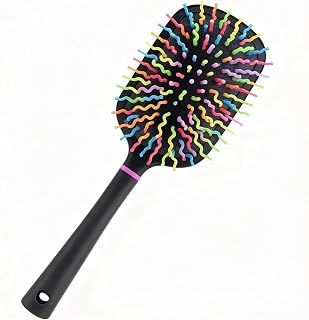 Tough Rainbow bristle paddle mane and tail brush