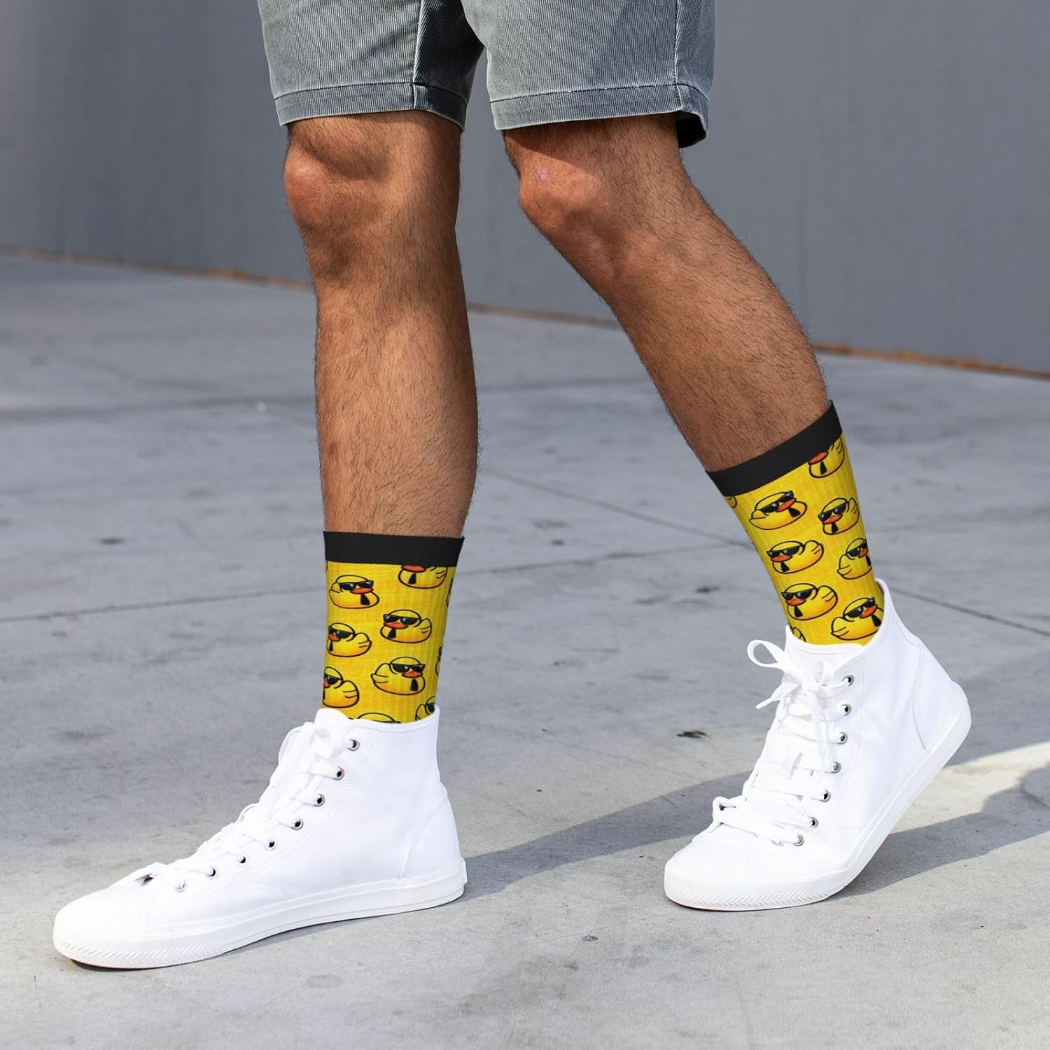 Funny Novelty Socks Casual Athletic Crazy Crew Dress Socks for Women Men