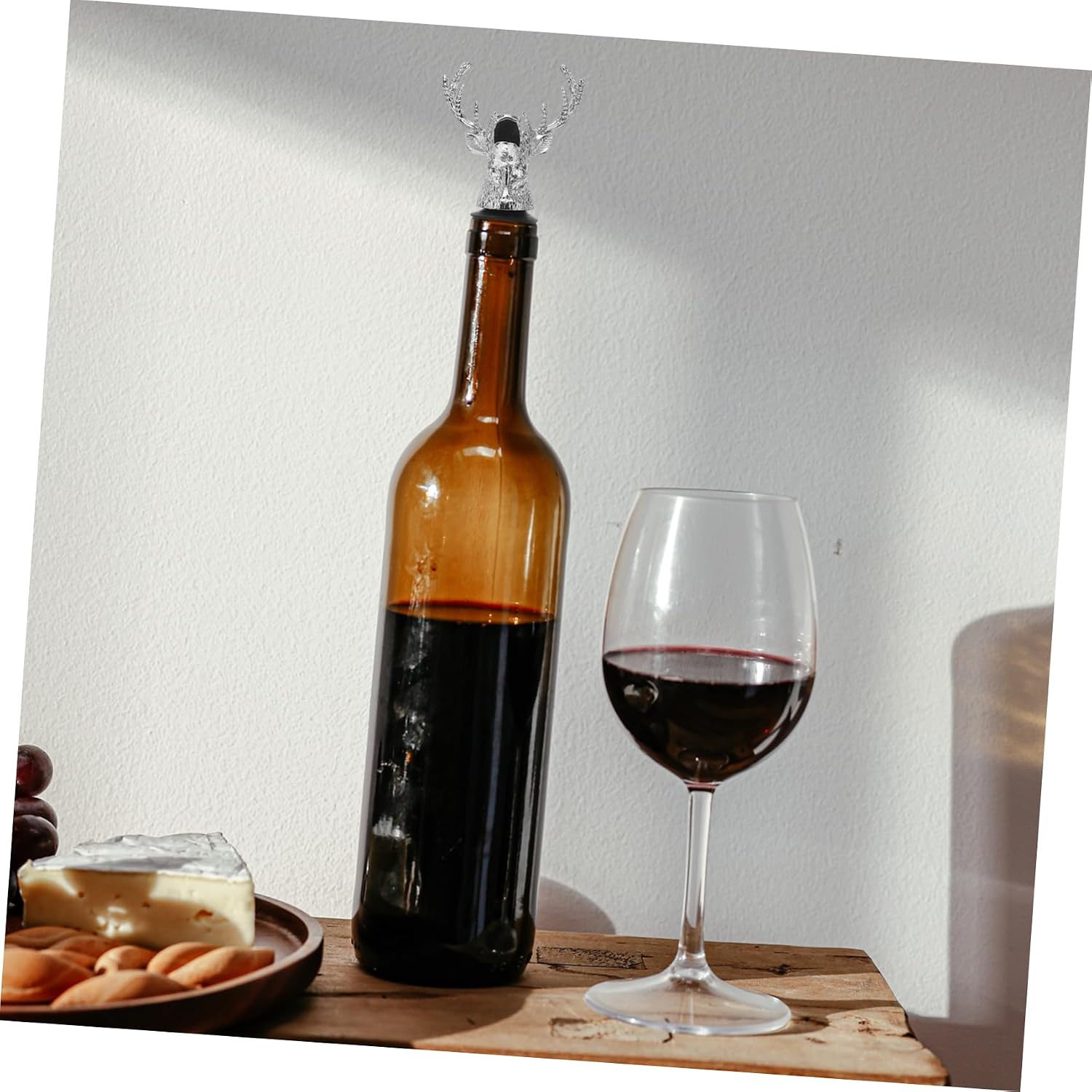 Animal Liquor Pourer Deer Head Bottle Pour Spouts for Bars Restaurants