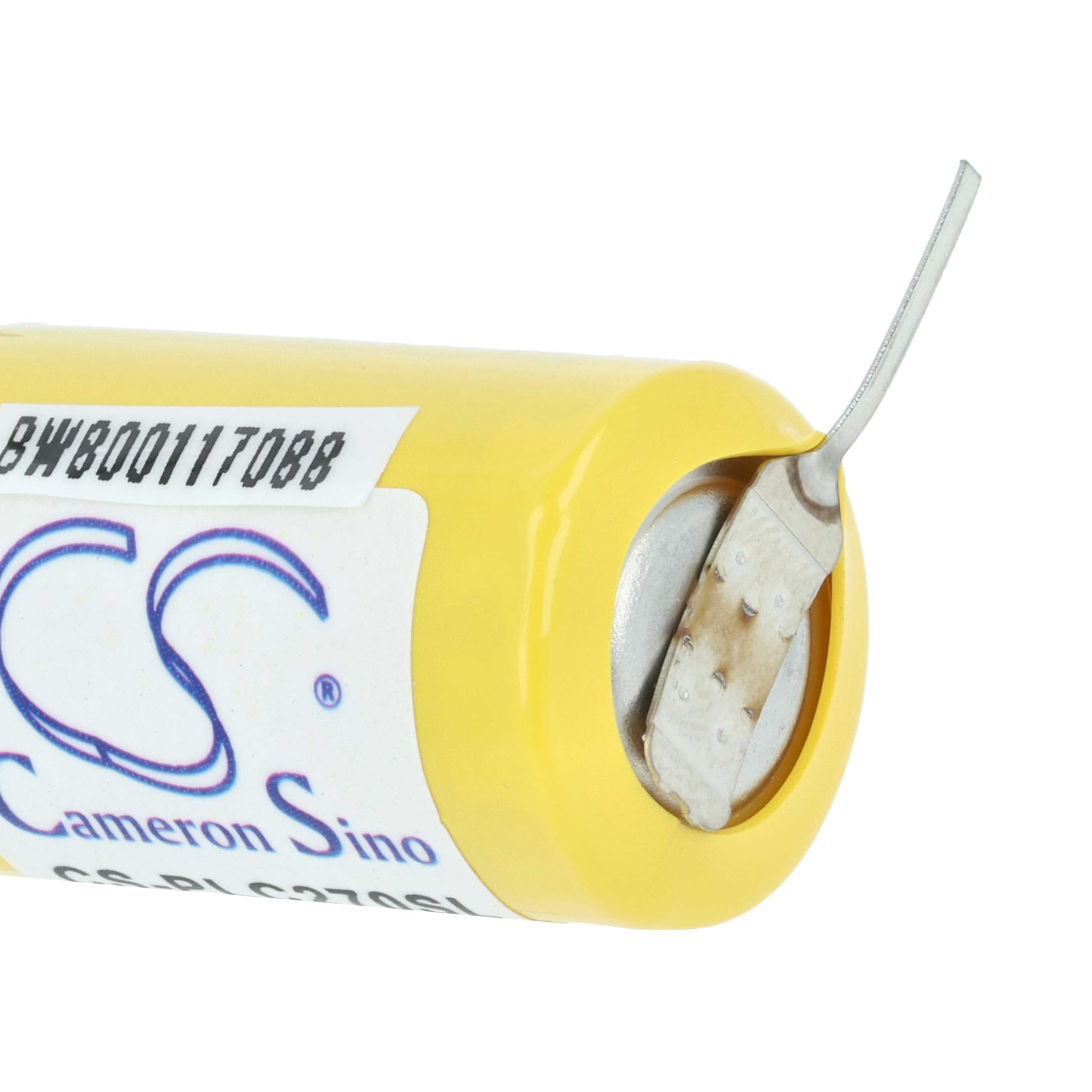 vhbw 5 x uniwersalny akumulator do różnych urządzeń (1100 mAh, 3,6 V, Li-MnO2) 1 x ogniwa