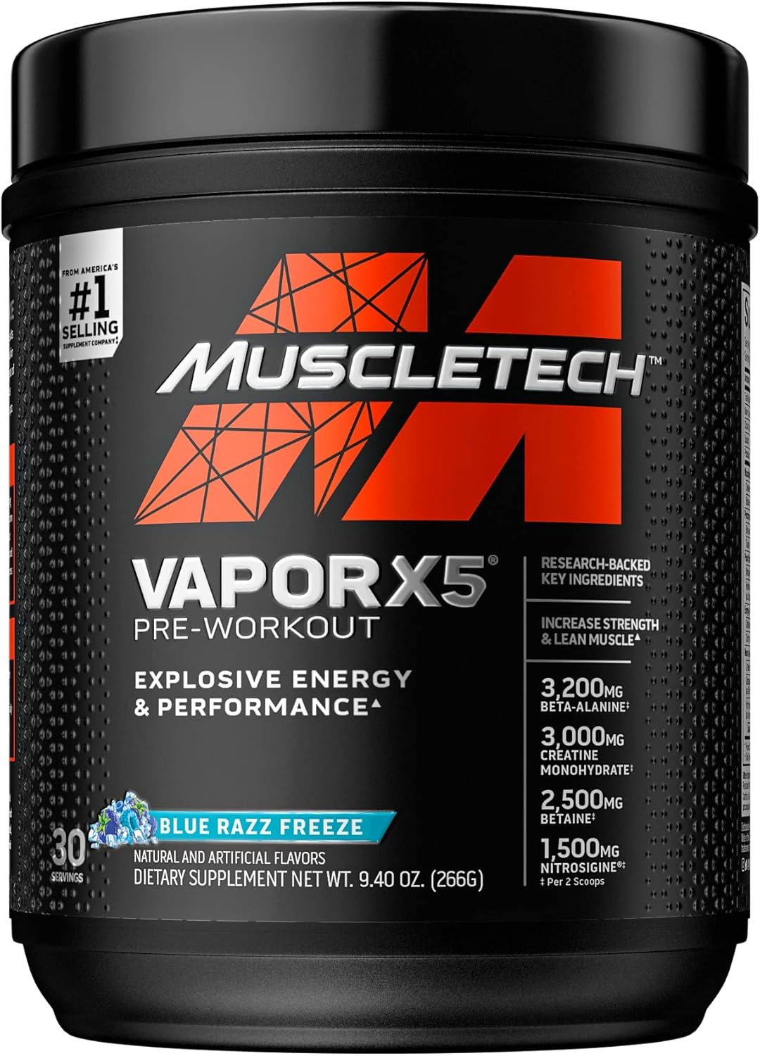 Pre Workout Powder MuscleTech Vapor X5 Pre Workout