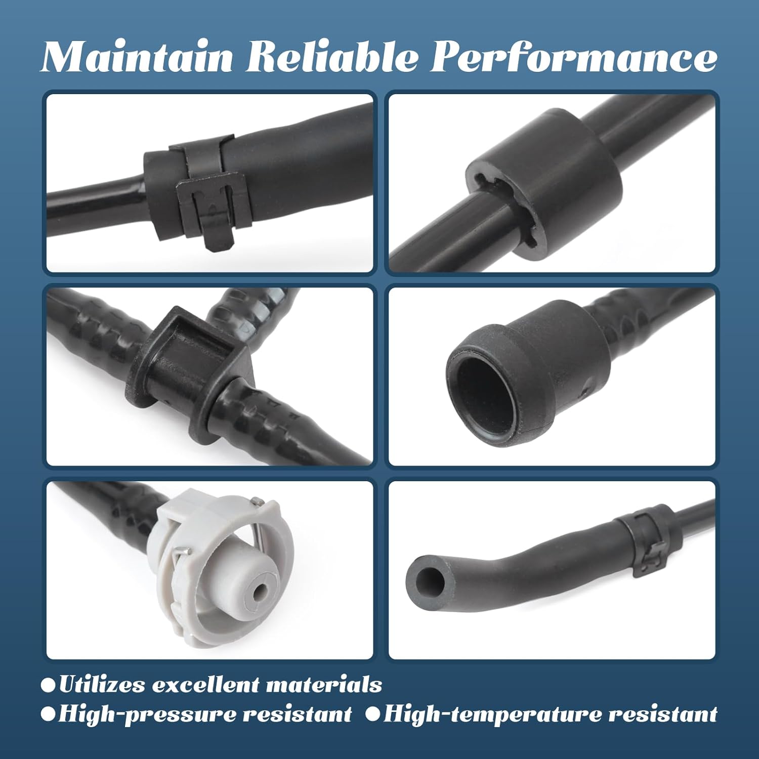 80A121081AS Radiator Coolant Reservoir Tank Hose Compatible with Audi Q5 2.0L 2018 2019 2020 2021 2022 2023 2024 Coolant Hose Pipe Replace 80A121081DH