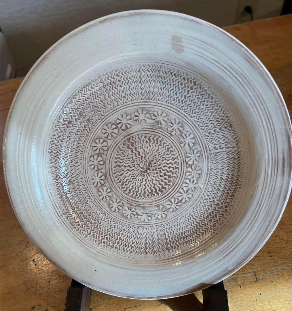 唐津三島の皿 唐津焼 三島二彩7寸皿 食器 平皿 うつわ 器 おしゃれ ギフト – 【公式