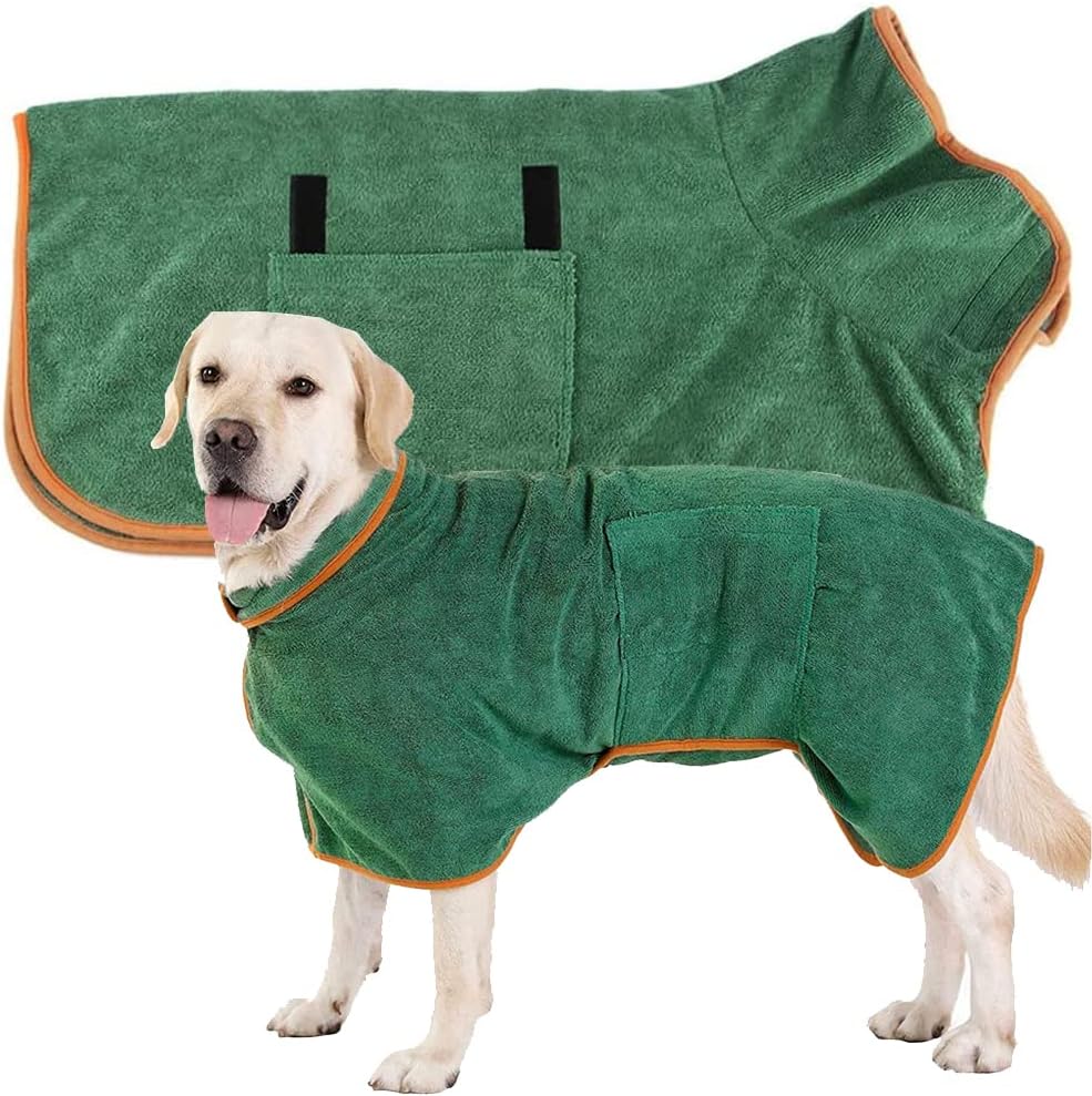 Norhogo Dog Bathrobe Towel Microfibre Towels Super Drying Coat Towel