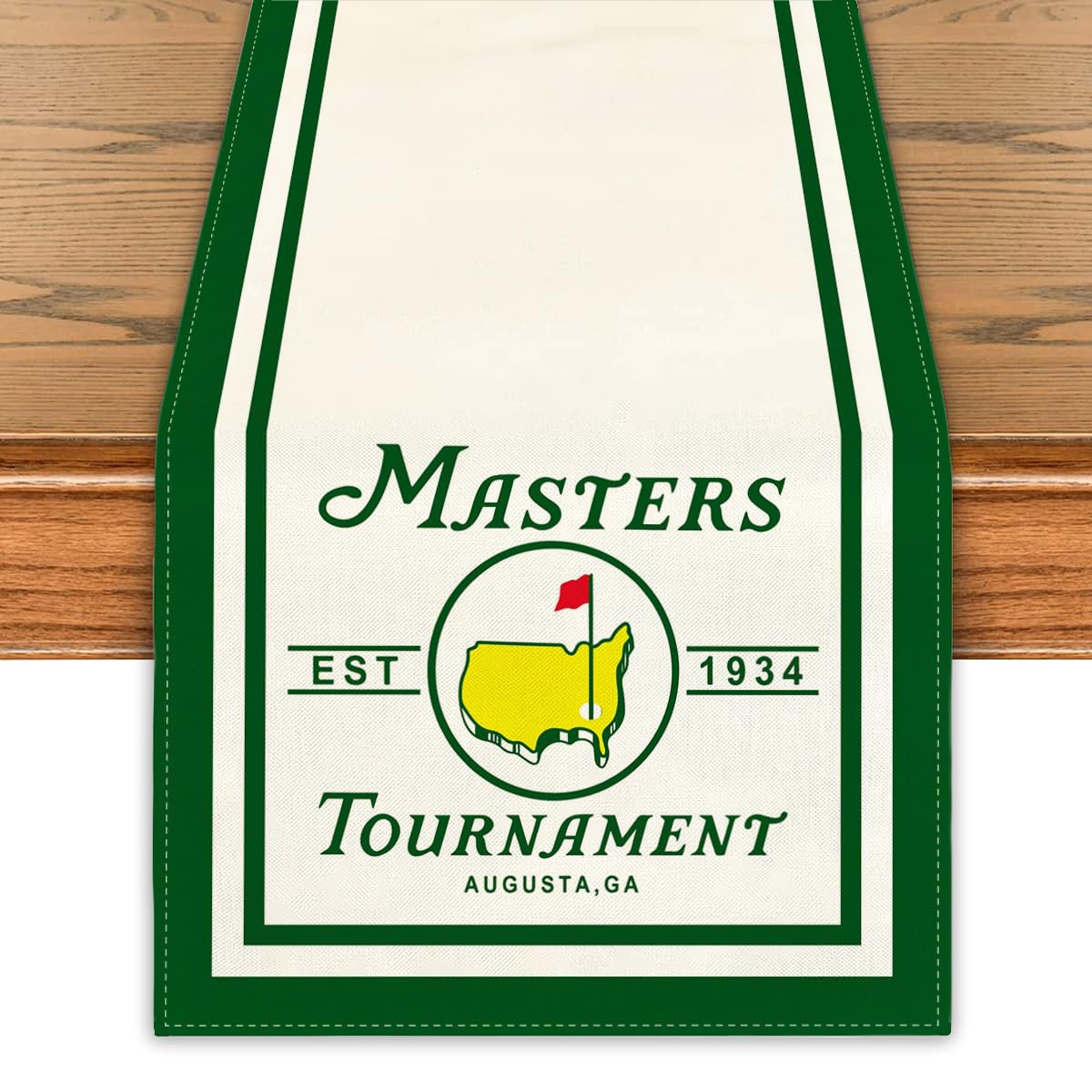 YarcoolyMasters Golf Party Decorations Masters Tournament Table Runner Golf Birthday Party Decorations for Home
