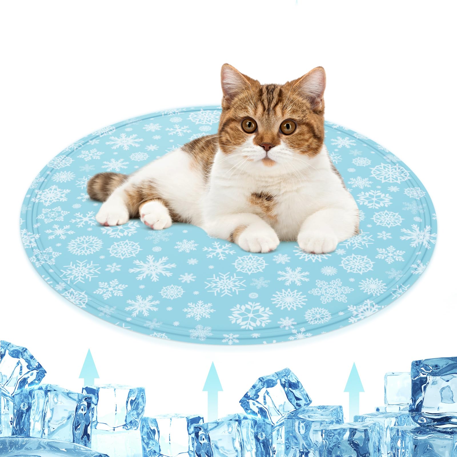 Tappetino Rinfrescante Per Cani E Gatti 77x102 Cm – Lavabile E Antiscivolo – Materiale Oxford Resistente Ai Graffi