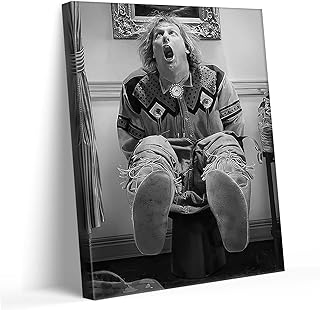 VYPEROCK Funny Bathroom Canvas Wall Art