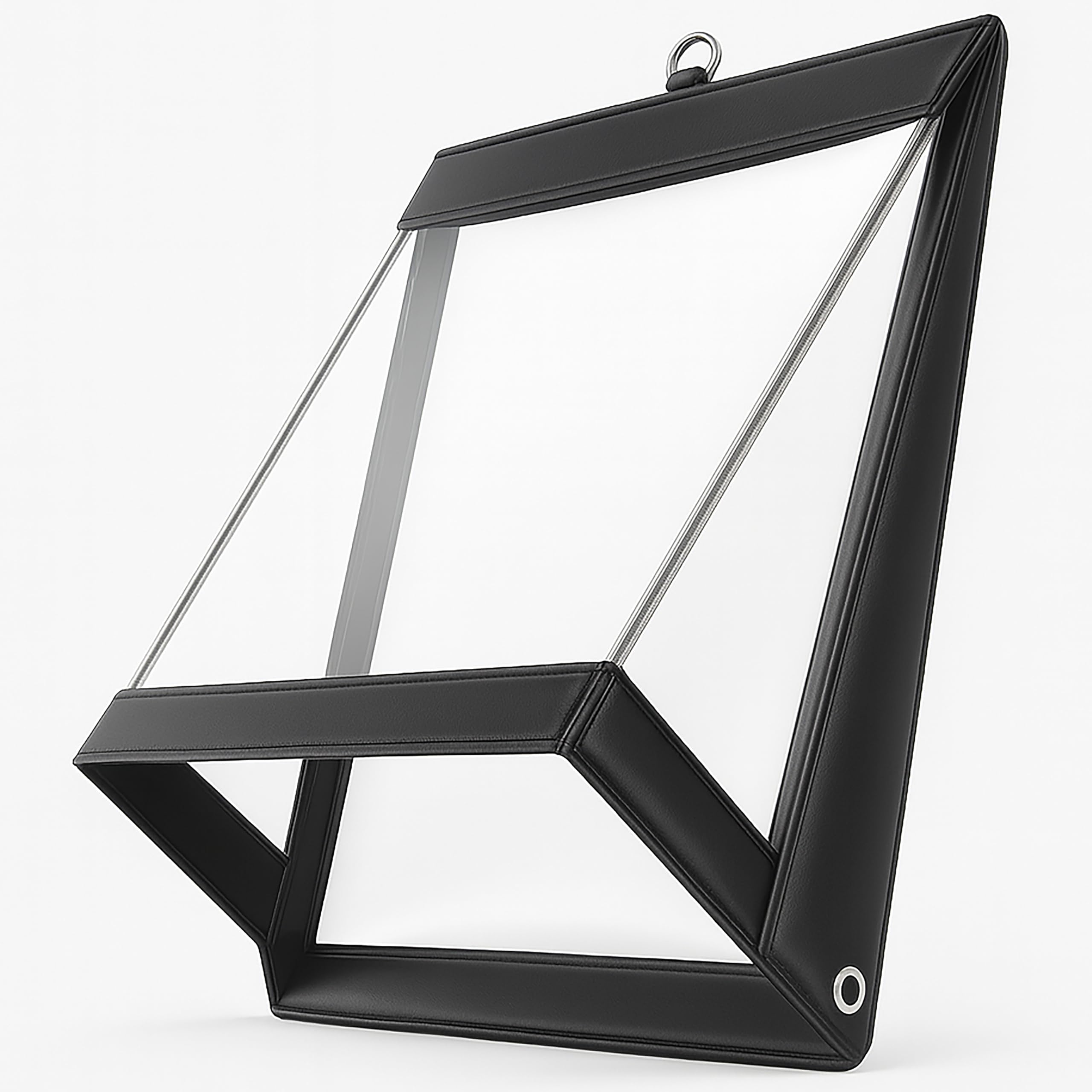 volila Waterproof Clipboard - (20 x 29cm) Landscape Waterproof Clipboard A4 with Transparent PVC Screen - Black Clipboard with Cover to Protect Documents from Rain, Snow and Dust Particles