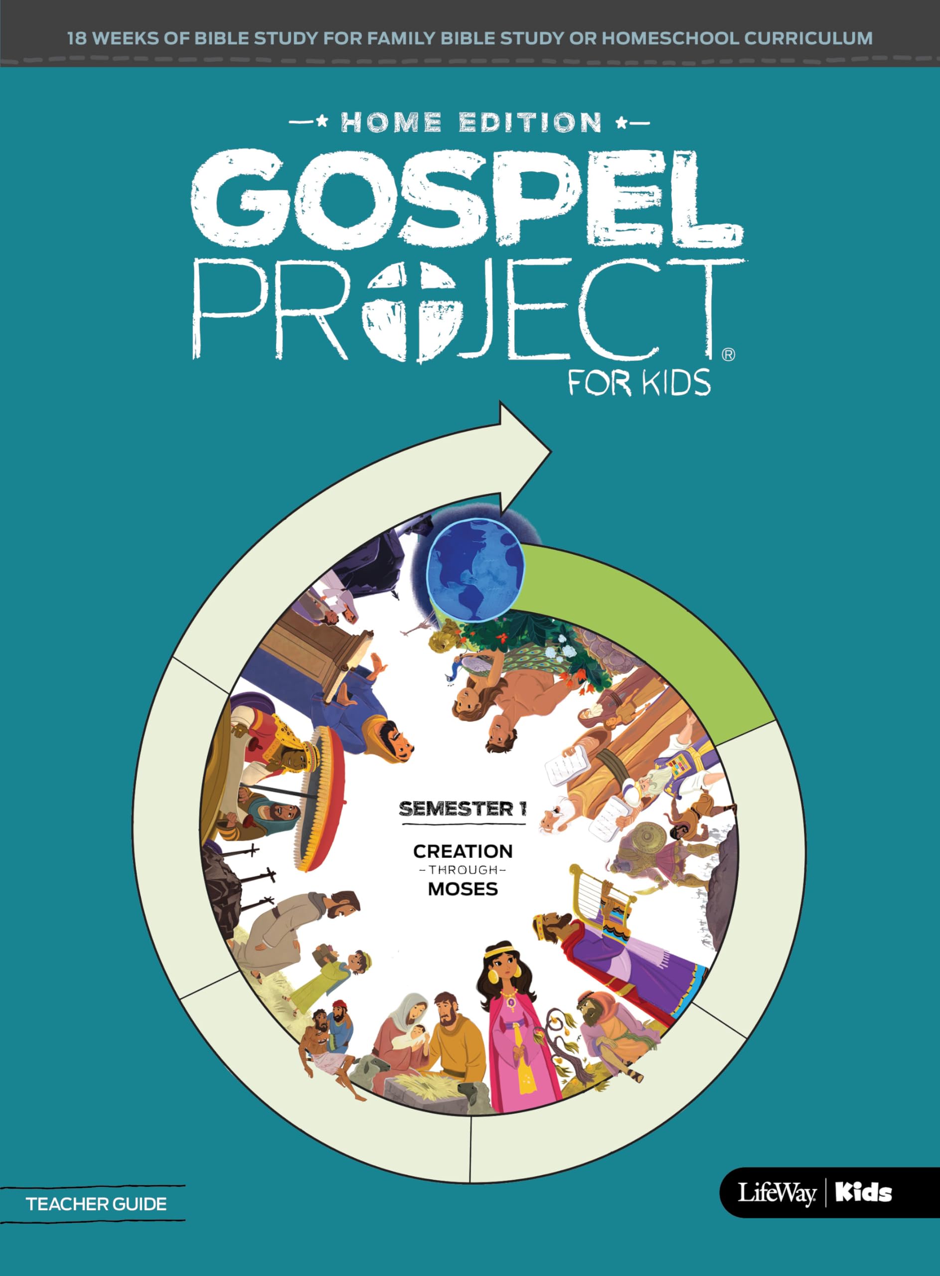 The Gospel Project for Kids: Home Edition - Teacher Guide Semester 1 (The Gospel Project (TGP))
