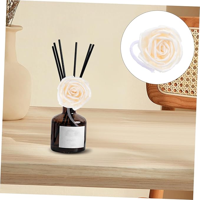 Flor de repuesto para difusor de aromas con cuerda de algodón flexible miniatura 7