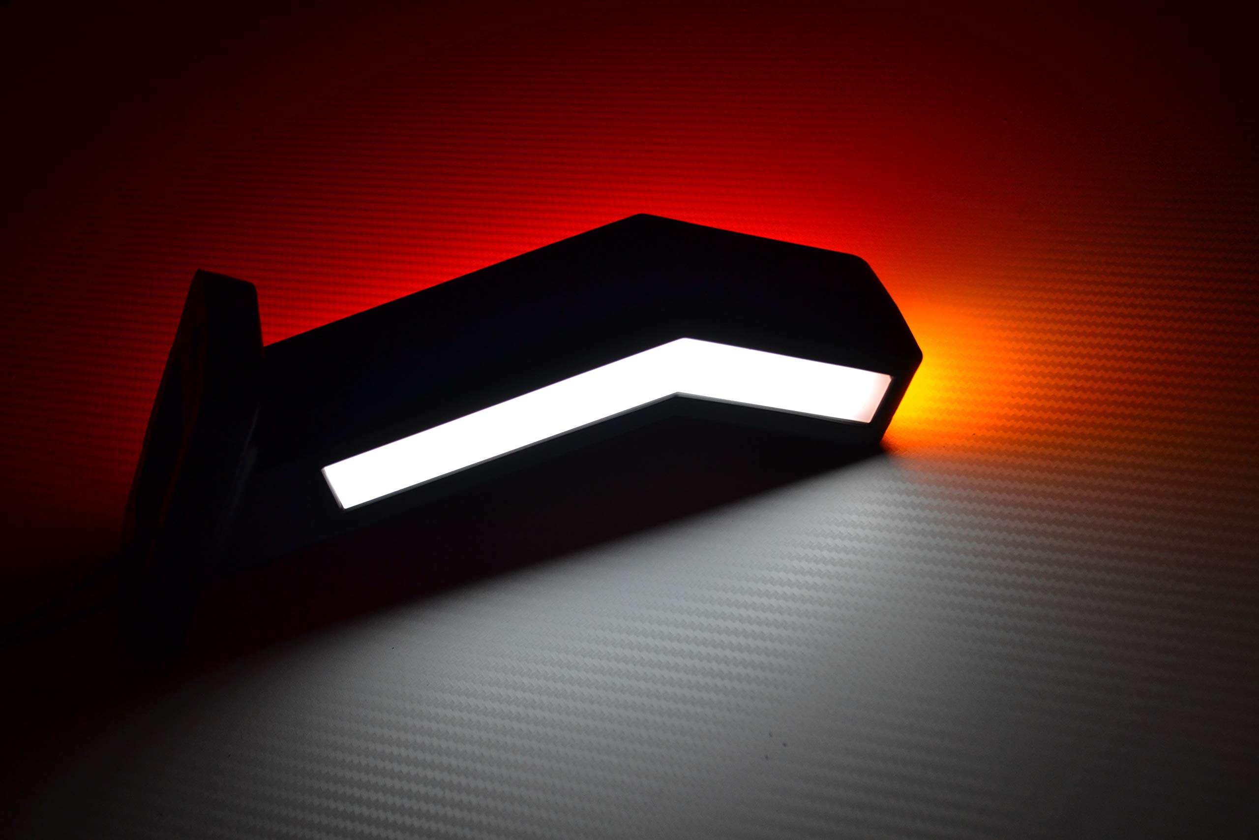 8 x oranje led-sjabloonlampen 12-24 V zijmarkeringslichten