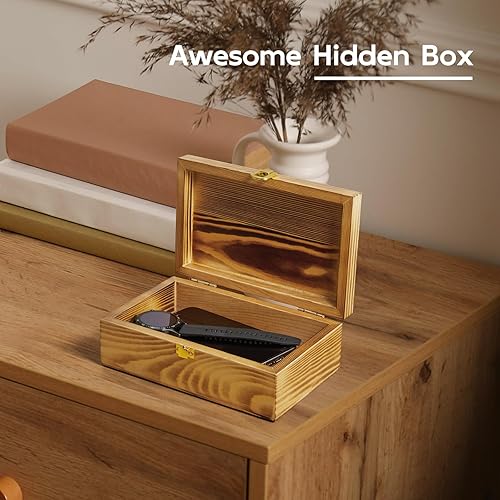 Miniatura 7 de Caja decorativa de madera con tapa,Caja de recuerdos,Pequeñas cajas de recuerdo con tapas, Joyero, Caja de oración,Caja de regalo de madera, madera