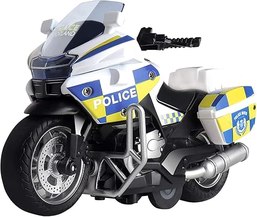 Juguete de motocicleta de policía, motocicleta de juguete con sonido y luz, motocicletas de juguete para niños, juguetes para niños de 3 a 9 años