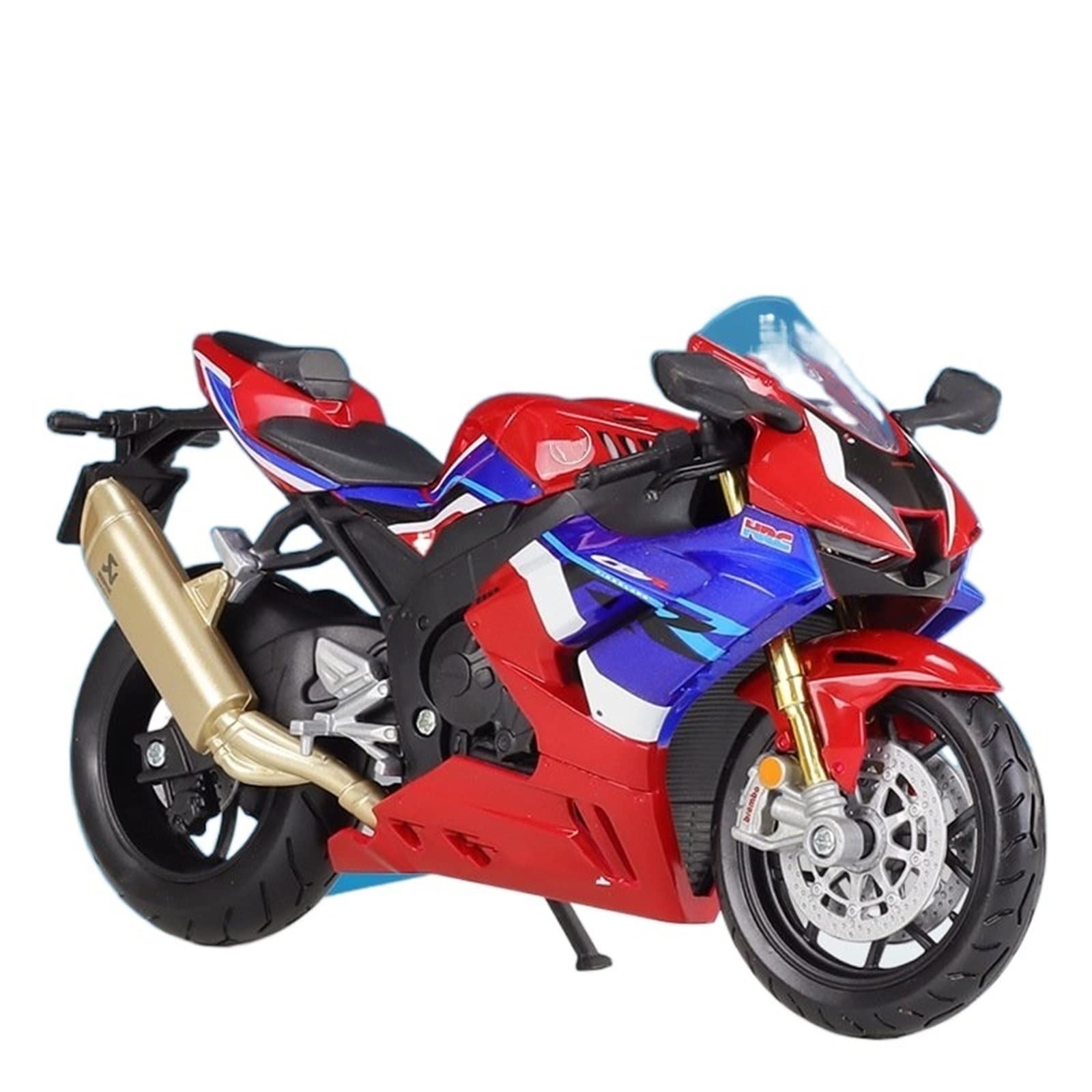 Modelo de motocicleta Honda CBR 1000RR-R 1:12, réplica de metal fundido de carreras 8