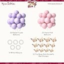 Special You Butterfly Theme Birthday Decoration Kit with Purple & Pink Balloons for Birthday Decoration Items, Pastel Balloons for Decoration Items for Birthday Decor, Balloon Decoration Kit -67 Pcs gallery image