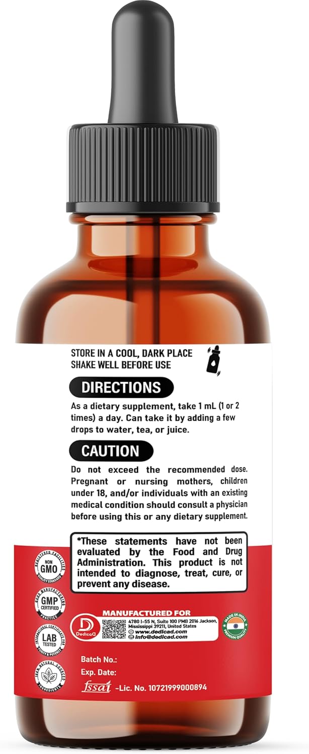 11in1 Black Walnut Wormwood Cloves Liquid Drops with Cloves Buds, Senna Leaf, Psyllium Husk, Fennel Seed, Papaya Leaf and More - 2 oz Fl - 60 Days - Strawberry Flavor - Image 9