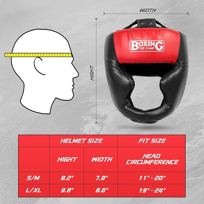 Kit de Protección para Boxeo con Casco y Guantes - Sparring miniatura 4