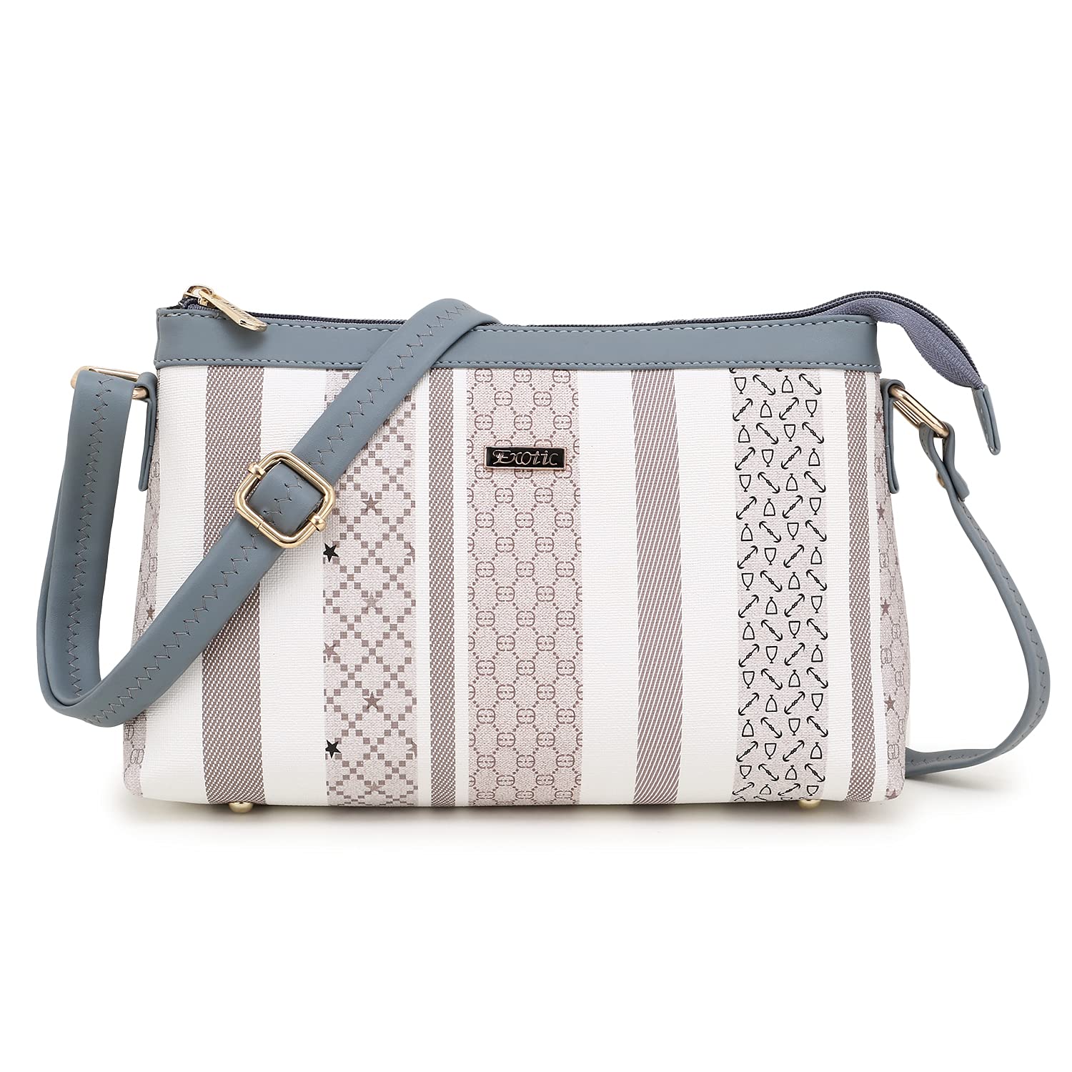 EXOTIC Latest Cross Body Sling Bag for Girls/Women (Grey) (B09G6JLG7H) Amazon Price History, Amazon Price Tracker