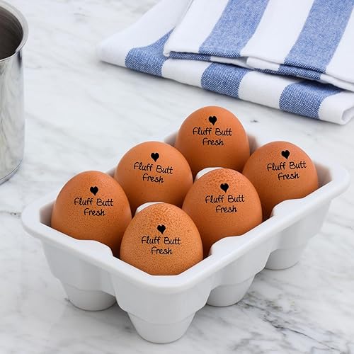 Miniatura 4 de Sello de huevo para huevos de gallina, sellos de huevos de gallina para huevos frescos, sello de huevo personalizado con tinta, suministros de