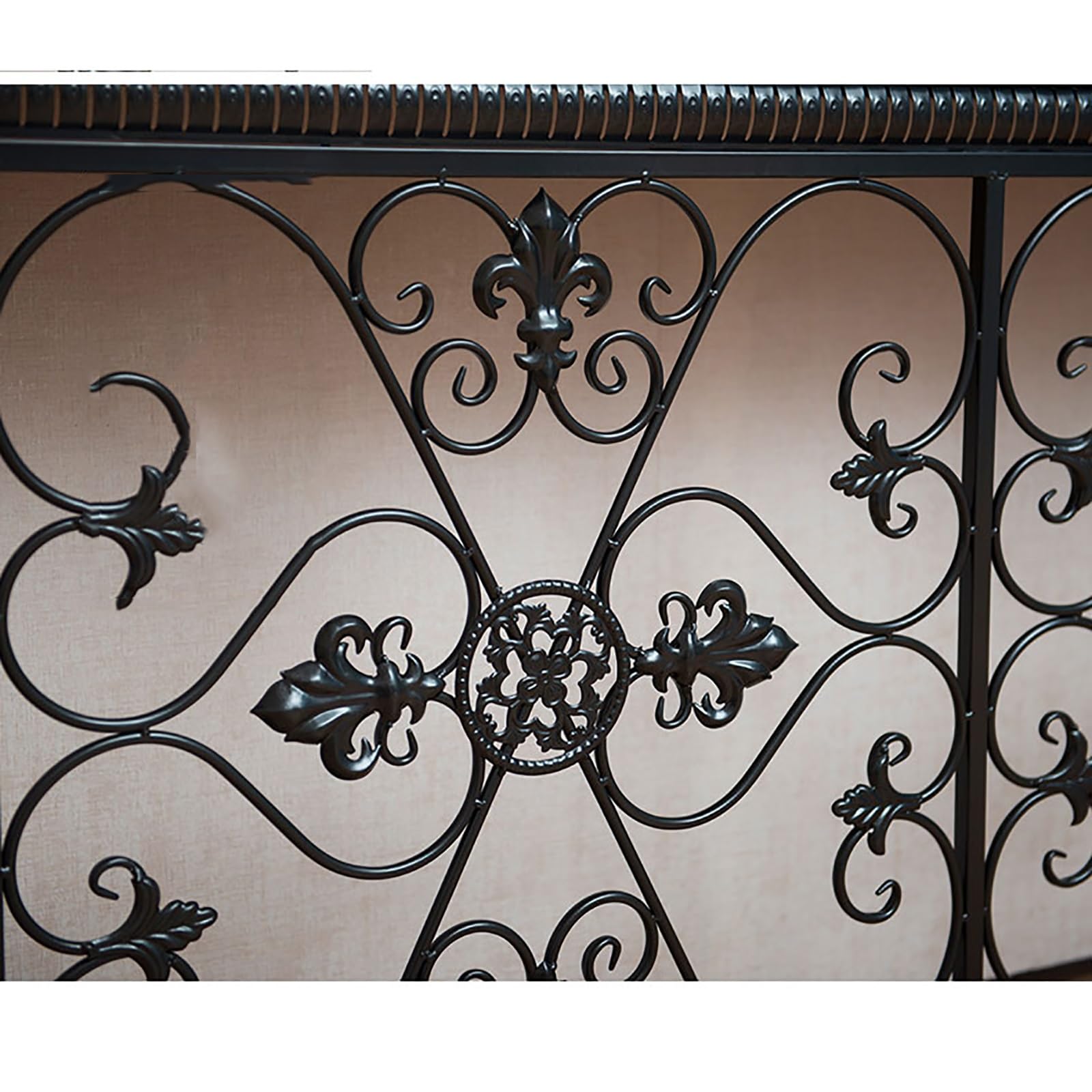 Moderna consolle e coperture per termosifoni, mensola per radiatore in ferro bianco con intaglio cavo, per soggiorno, camera da letto e ufficio, soluzione elegante (90 x 24 x 80 cm)