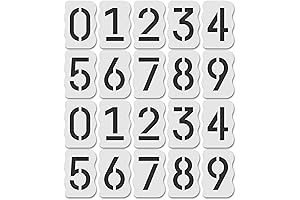 Curb Stencil Kit for Address Painting