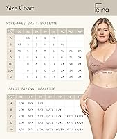 Vista 8 de Felina Camiseta sin mangas reversible de algodón para mujer Paquete de 4