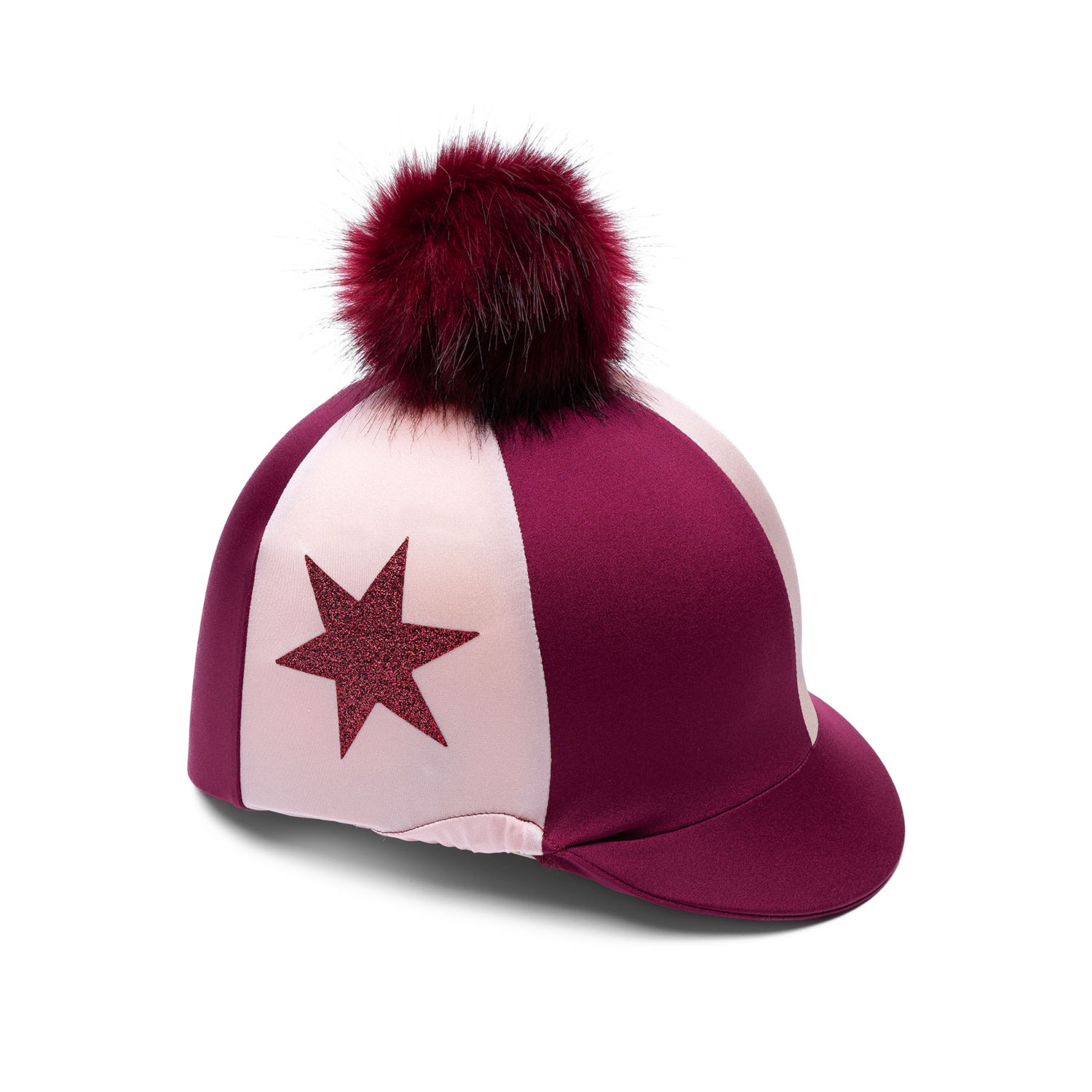 Luvponies Swap-It Riding Hat Silks (Cerise Pink) : Amazon.co.uk