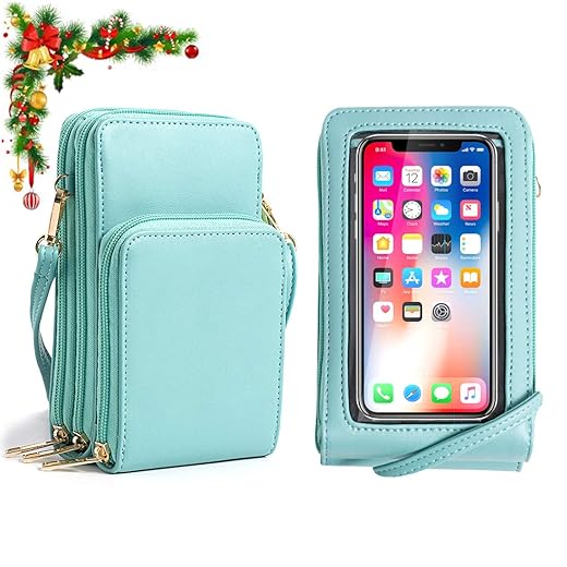 Borivilla Small Crossbody Bags For Women Roomy Cellphone Wallet Purse Travel Shoulder Bag Card Slots