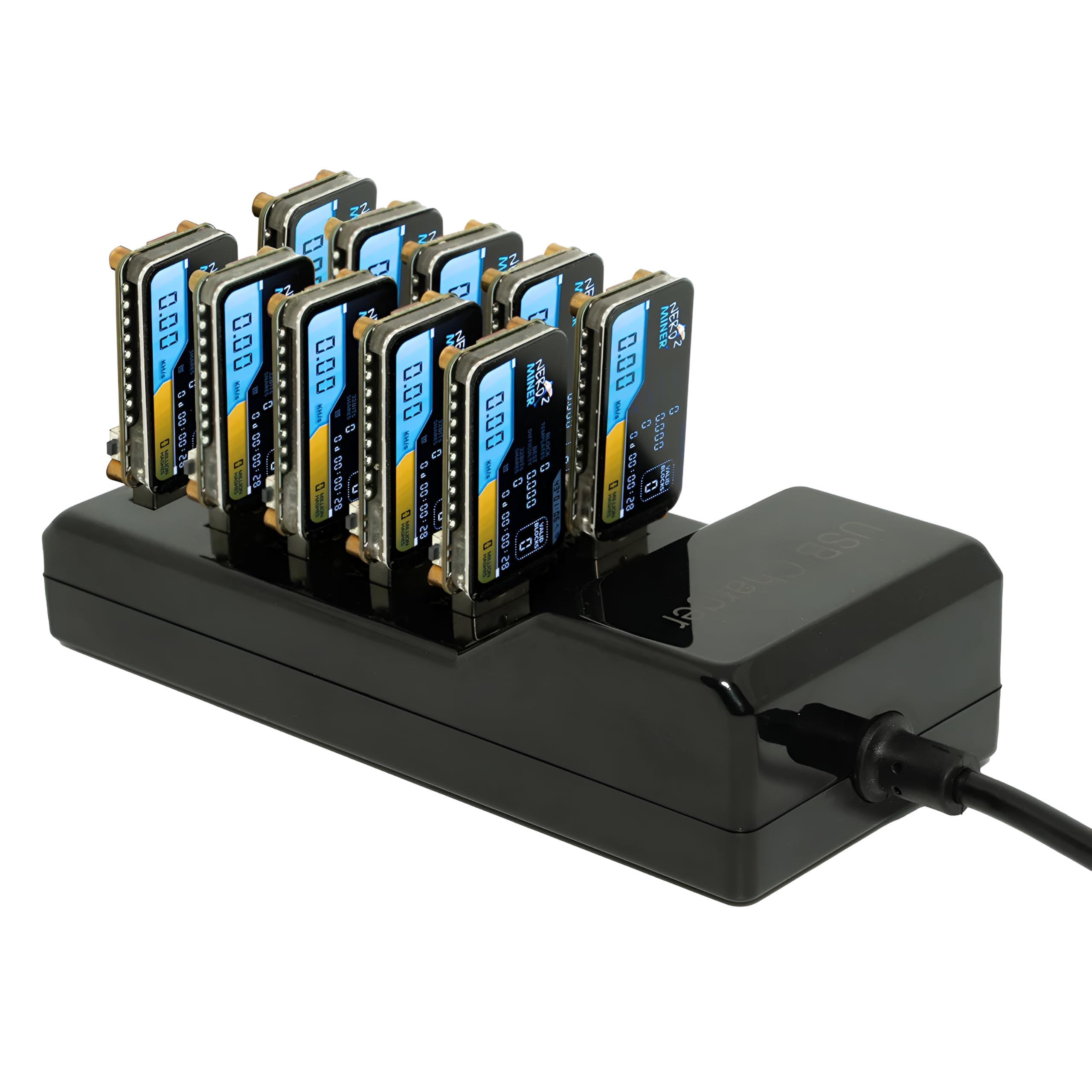 Bitcoin Merch® NerdMiner 2-10x Large Screen USB Solo Miner with WiFi-image-25