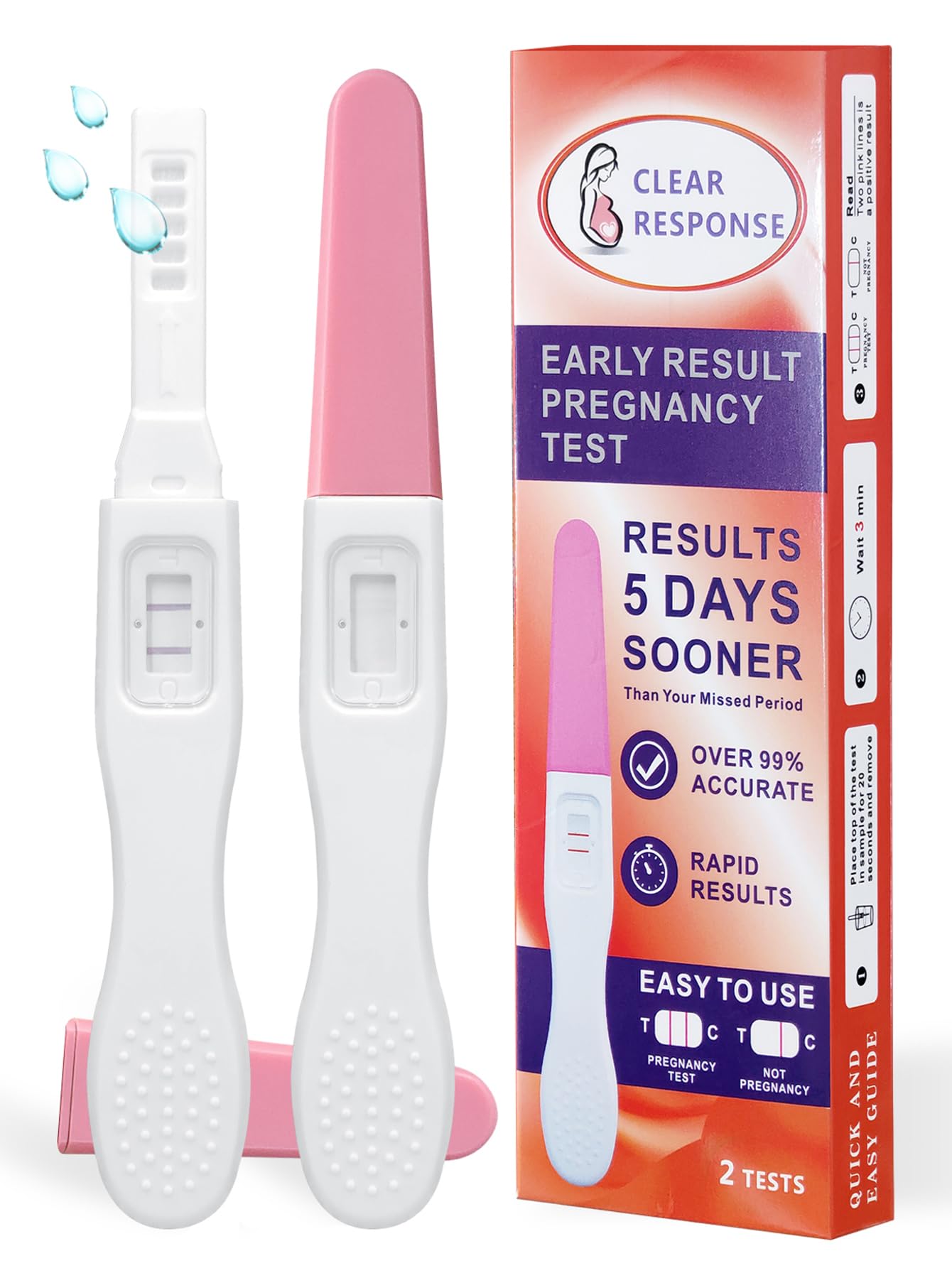 Faux test de grossesse positif, faux test de grossesse positif, un jouet de test de grossesse amusant efficace, cadeaux de Noël d'avril