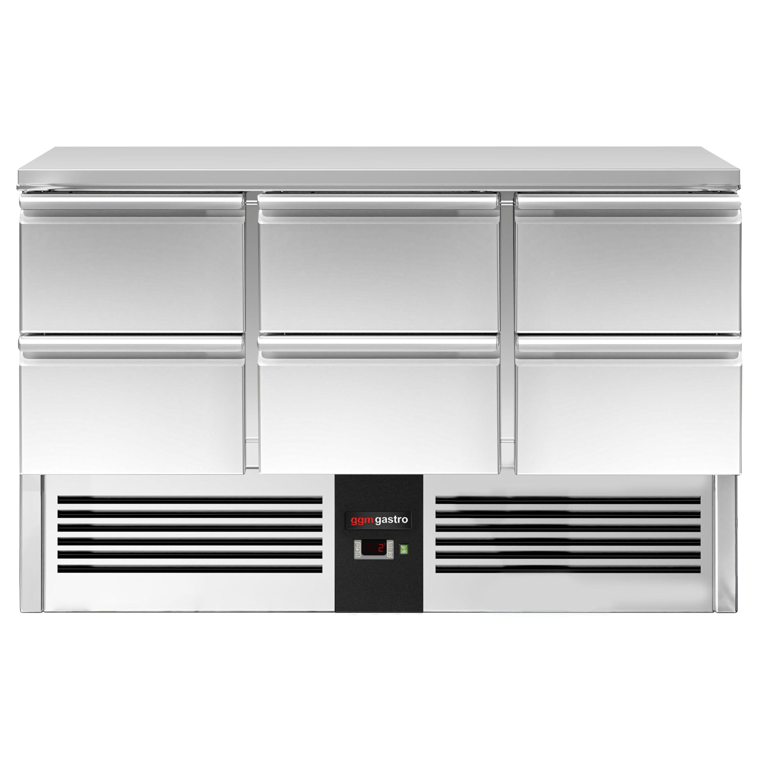 GGM Gastro Kühltisch Premium 6 Schubladen 137x70 cm