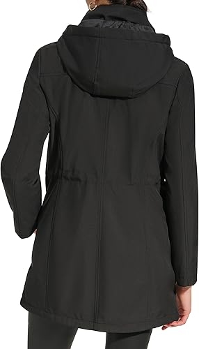 Miniatura 4 de DKNY womens Softshell Hooded Coat