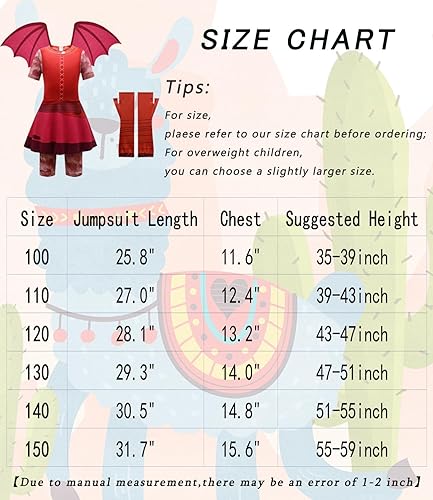 Miniatura 3 de AADICARE Disfraz de monstruo para niñas, trajes de cosplay de Halloween, disfraz de fiesta elegante con alas y guantes para niños