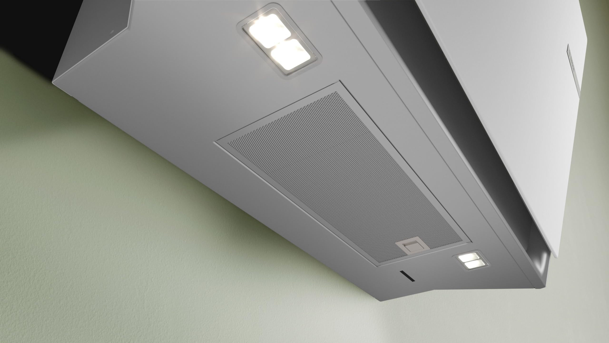 Bosch DWK81AN20 Hotte murale Série 6, 4 vitesses d'aspiration dont 1 intensive, 80 cm, Blanc avec finition en verre