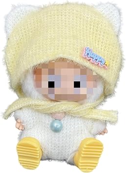 17cm Clothes SetNO Doll for v1,v2,v3,Hat & Overalls Set for 17cm Accessories Suit,Stylish Adorable Dolls Clothes Accessories,Cute Clothes for Dress up Unique Style Style B Set-C
